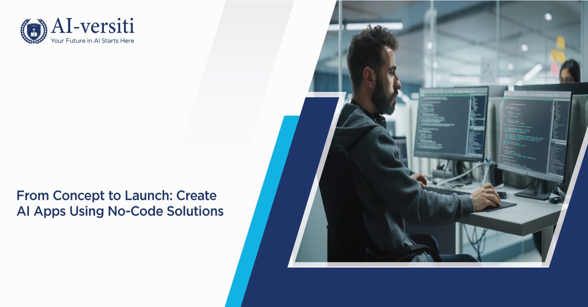 From Concept to Launch Create AI Apps Using No-Code Solutions